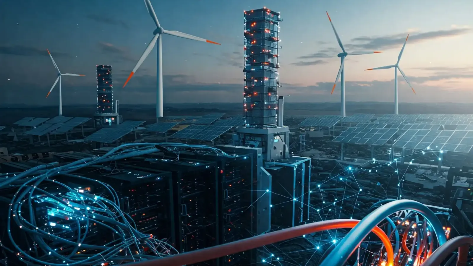 Infraestructura de red y energía CCNET en Perú